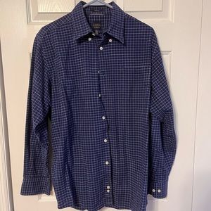 Mens Dockers Battery Street Collection Stet h/Classic Fit Button Down Shirt